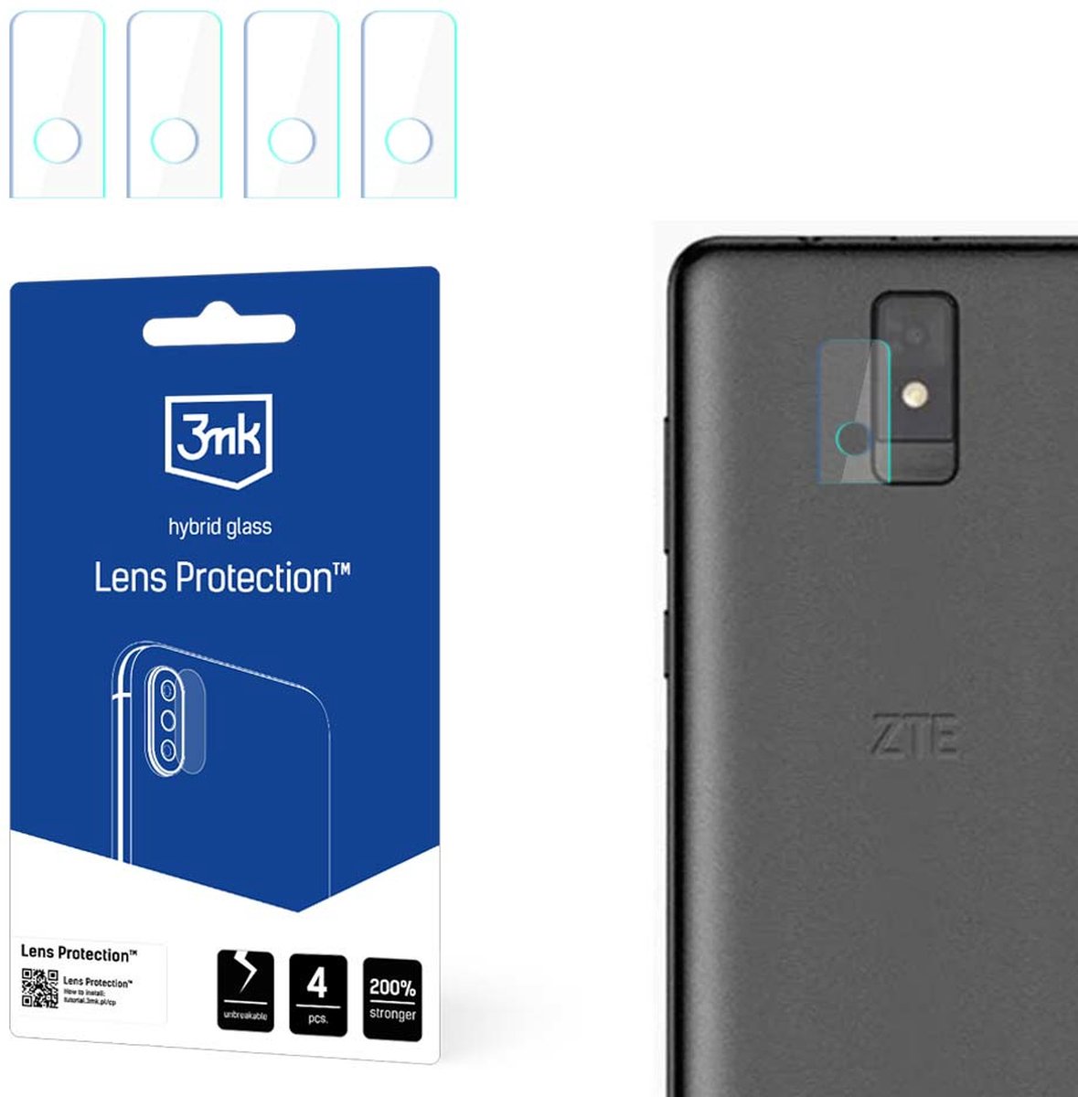 ZTE Blade A32 - 3mk Lens Protection