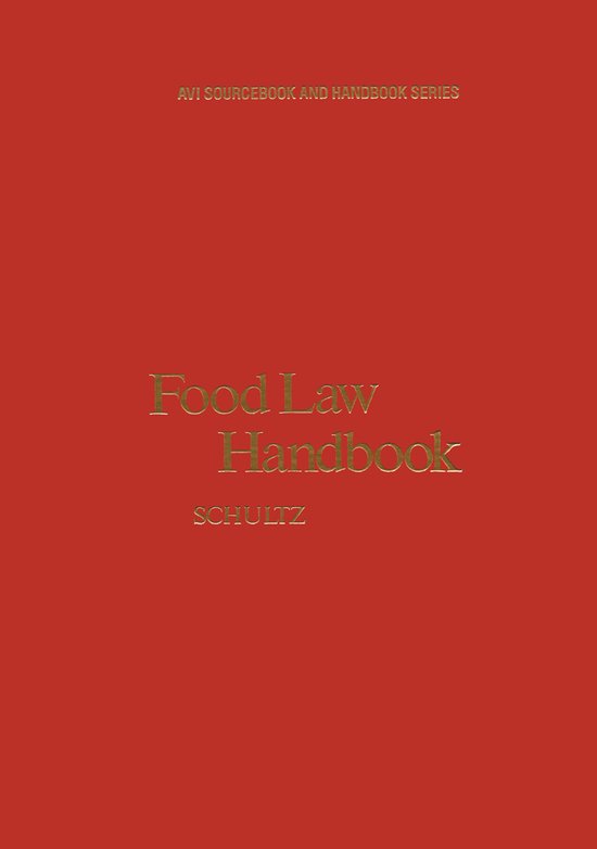 Food Law Handbook - cover