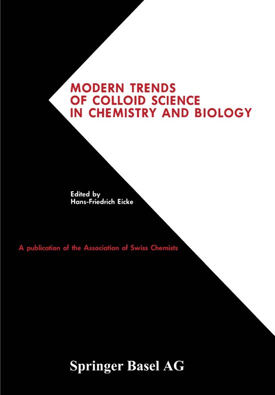 Modern Trends of Colloid Science in Chemistry and Biology - cover