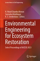 Lecture Notes in Civil Engineering- Environmental Engineering for Ecosystem Restoration