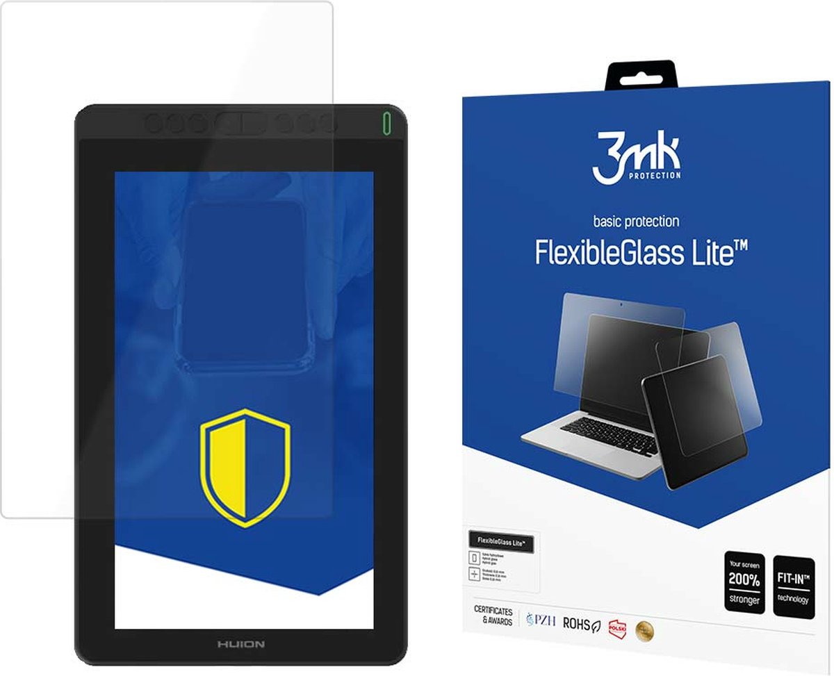 HUION Kamvas 13 - 3mk FlexibleGlass Lite 15''