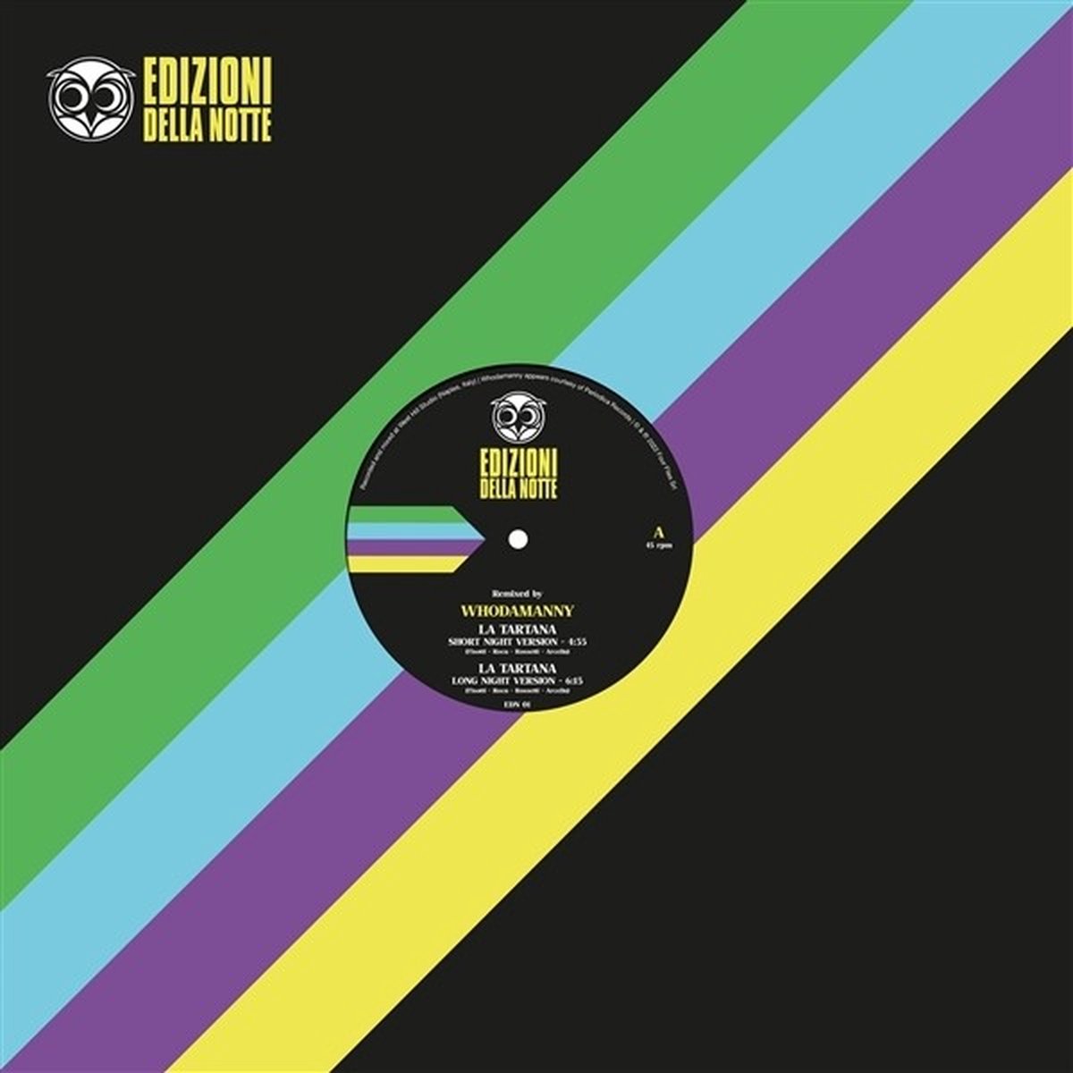 Whodamanny, Francesco Fisotti - La Tartana (12" Single)
