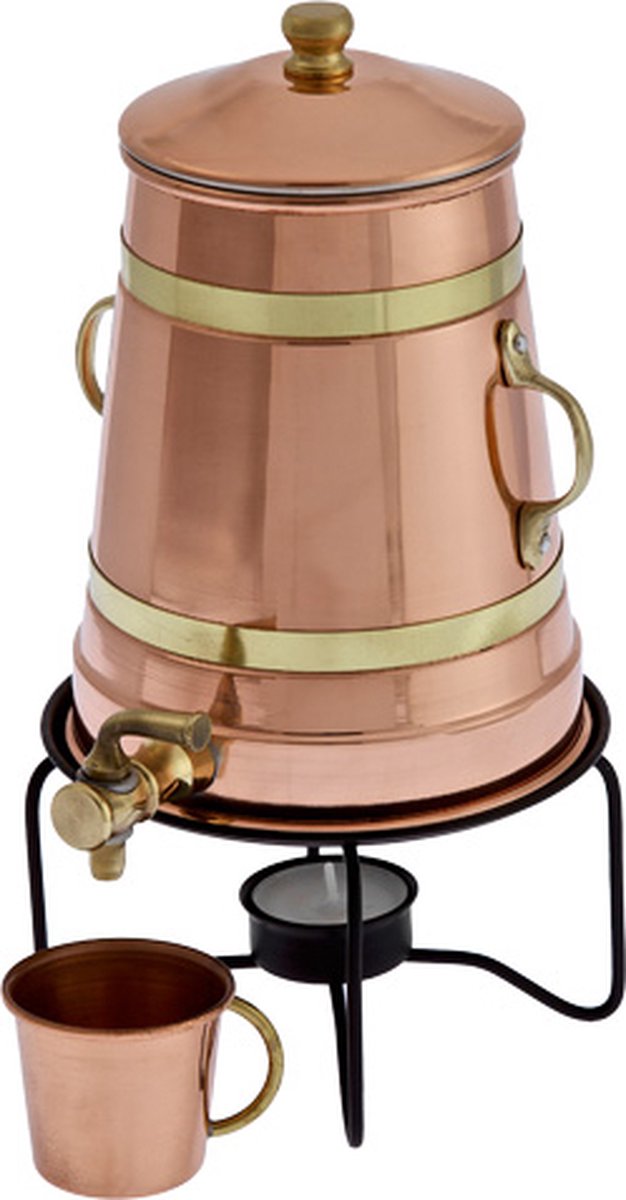 Waterkoker, Koperen theepot 1,5L