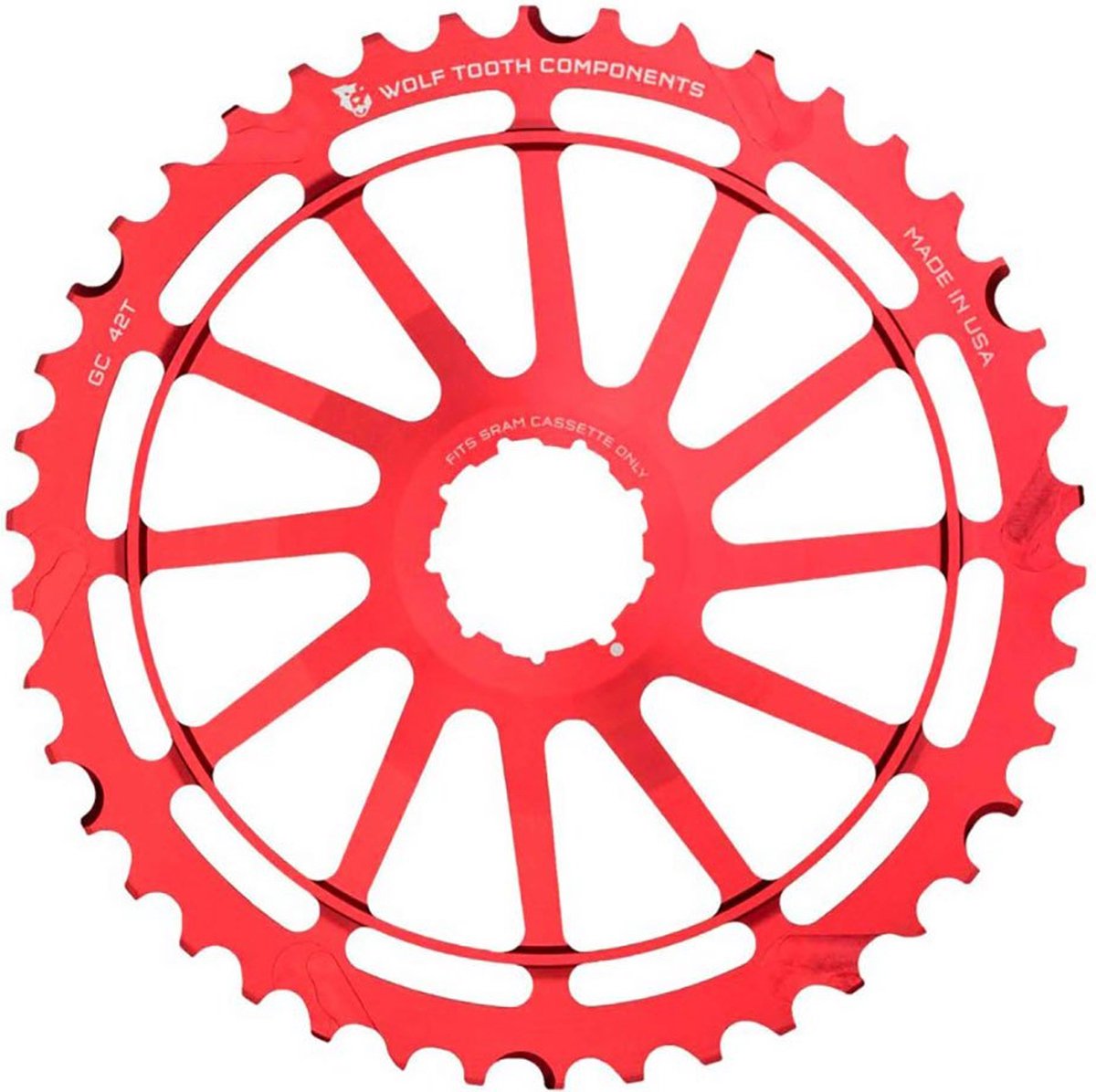Wolf Tooth Sram Tandwiel Goud 42t