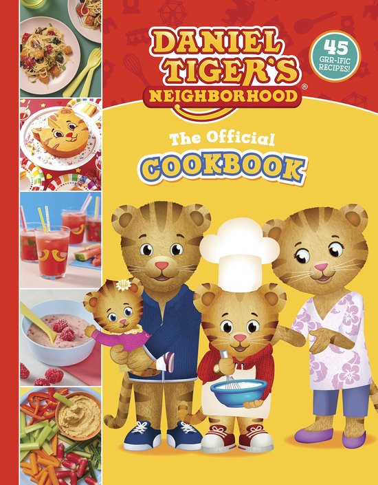 The Official Daniel Tiger Cookbook - cover