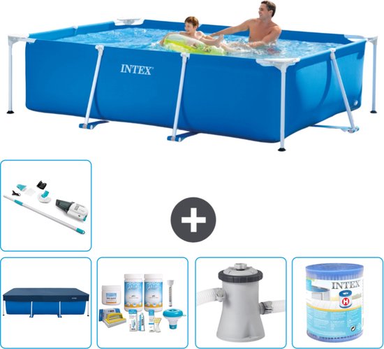Rechthoekig bed Trixie Alena - Blauw/grijs