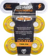 Skate wielen 72 MM Hyper Pro 250 hockeywiel 84A+ oranje