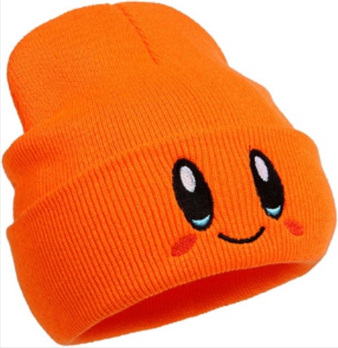 *** Hiphop-muts Gebreid met Oogjes voor Warmte en Stijl - van Heble® ***