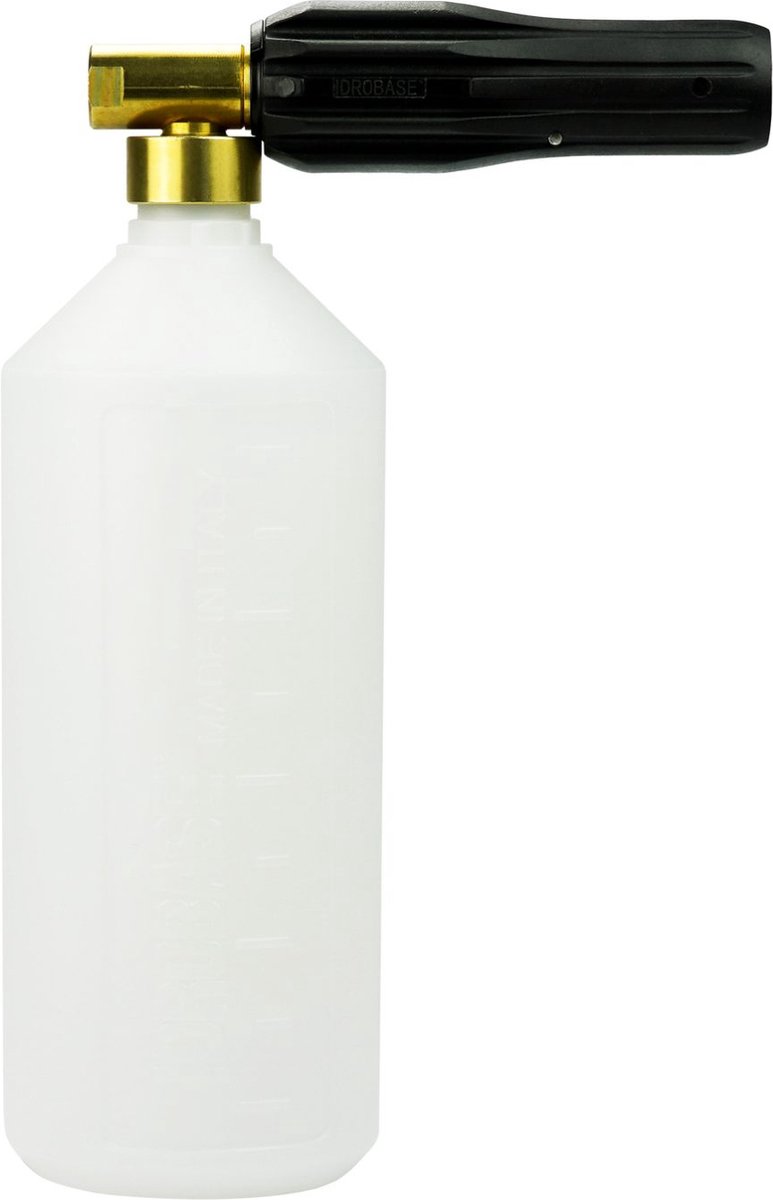 Piuma brons schuim lans inc. 1L tank en verzinkt koppeling M type