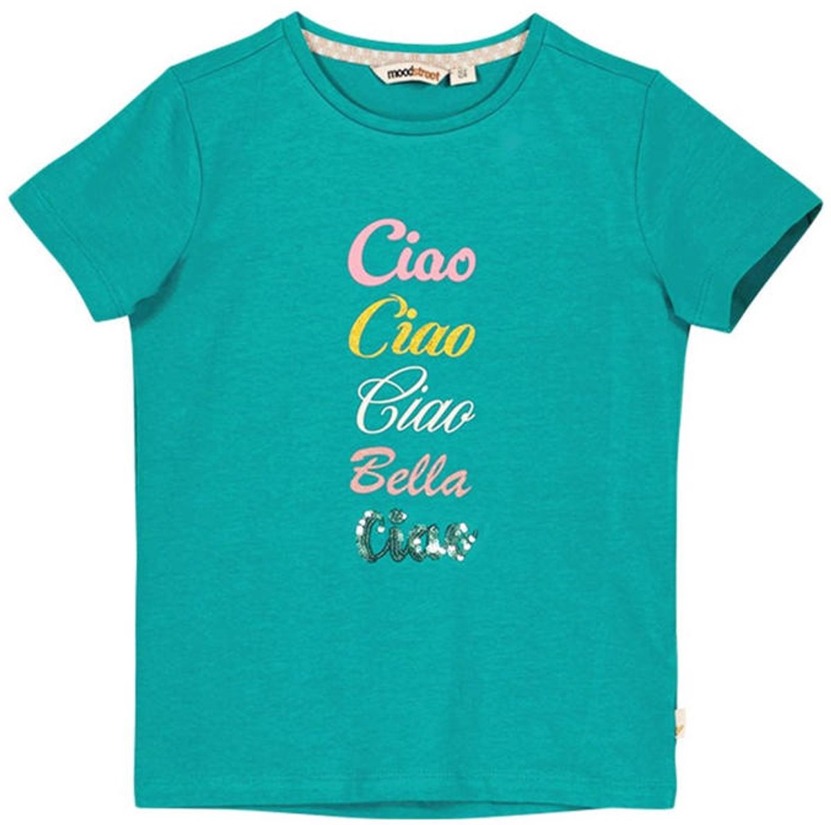 Moodstreet Meisjes Shirt M402-5402 - Maat 86/92