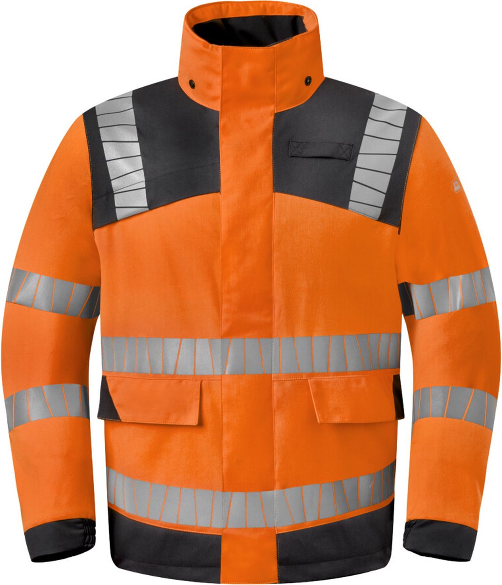 HAVEP Parka High Vis 50423 - Fluo Oranje/Charcoal - S