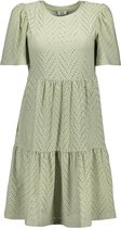 Jacqueline de Yong Jurk Jdycarla Cathinka S/s Dress Jrs Noo 15254680 Desert Sage Dames Maat - XL