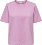Only T-shirt Onlonly S/s Tee Jrs Noos 15270390 Begonia Pink Dames Maat - S