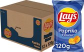 Lay's Paprika Chips - 12 x 120 gram