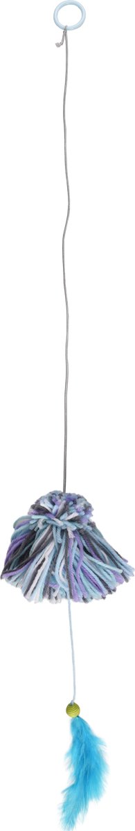 Flamingo Yarn - Speelgoed Katten - Ps Yarn Teaser Met Ring Multi 81cm - 1st - 128727 - 1st