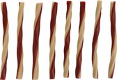 Flamingo Dog Snack Duetto Twist Sticks Kip & Fromage - 12,5 cm