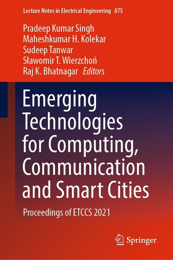 Springer Nature Proceedings excluding Computer Science - Eme ... - cover