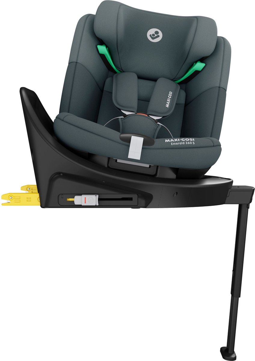 Maxi-Cosi Emerald 360 S i-Size - Autostoel - Tonal Graphite - Vanaf de geboorte tot 12 jaar – foto 6