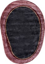 PITHORO - Vloerkleed - Zwart - 160 x 230 - Viscose