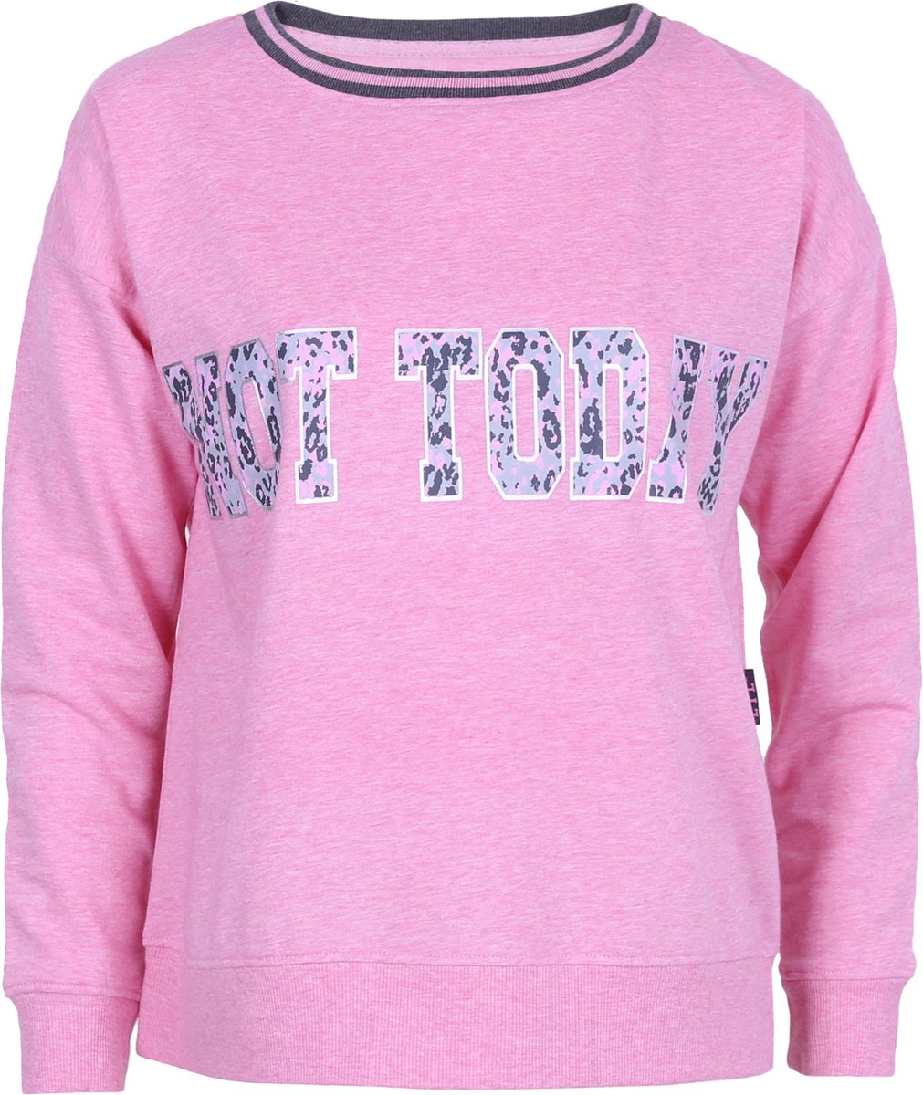 Roze niet vandaag sweatshirt