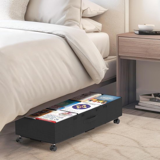 Opbergdoos Voor Onder Het Bed - Ruimtebesparende Oplossing Voor Jouw Kleding En Beddengoed Opbergdoos Voor Onder Het Bed - Ruimtebesparende Oplossing Voor Jouw Kleding En Beddengoed