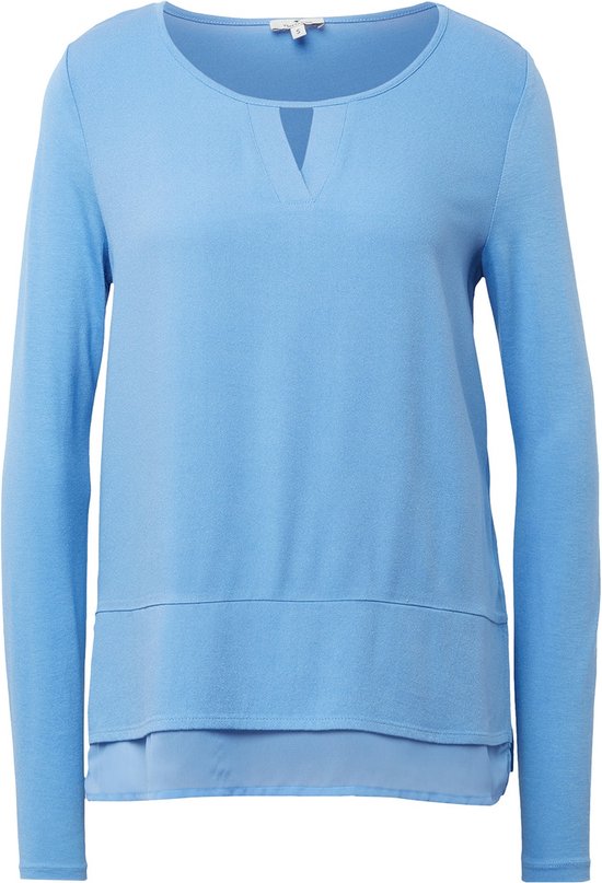Tom Tailor Dames-Dames t-shirt--15497 Sea Blue-Maat L
