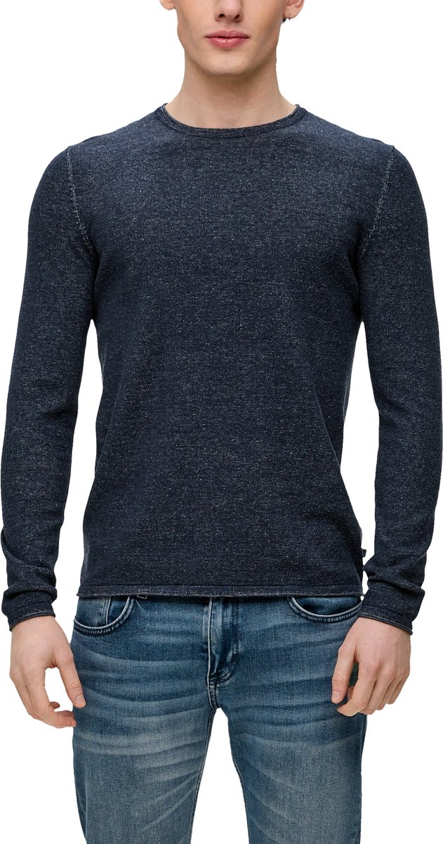 Qs Men-Pull--58W0 BLUE-Maat S — cadeau in Cadeau-ideeën - foto 6