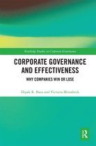 Routledge Studies in Corporate Governance- Corporate Governance and Effectiveness