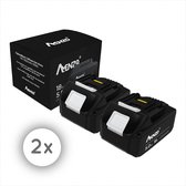 Amenzo® - Duopack 5.0Ah 18V Accu - Geschikt voor Makita® - 2 Stuks - 5000mAh - LED Indicatie - Li-ion Accu - BL1850B