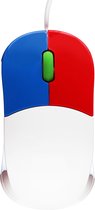 Clevy Kindermuis - Ergonomische muis voor kinderen (USB/PC/Chromebook) Op kleur gecodeerde knoppen