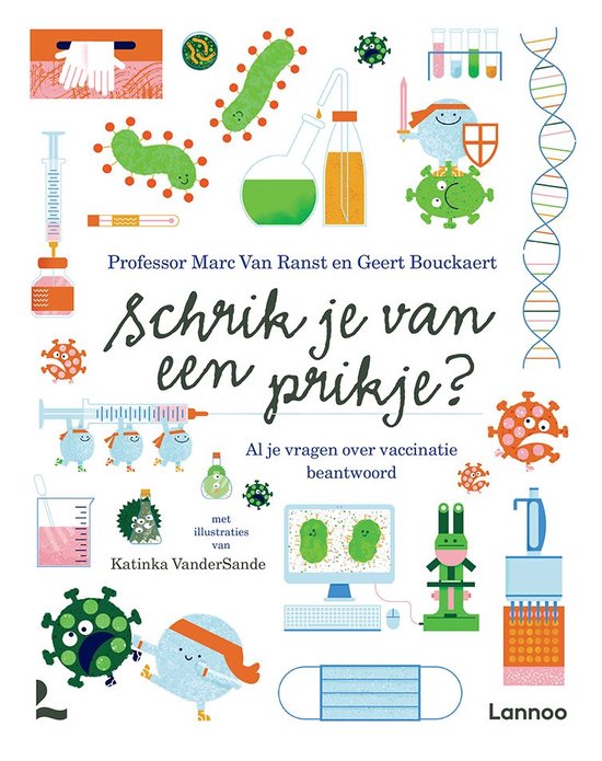 Schrik je van een prikje? - cover