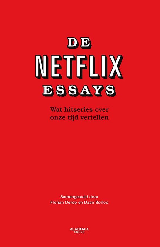 De Netflix Essays - cover