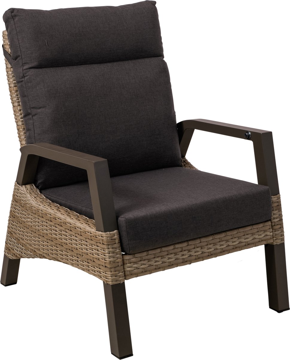 Les - Loungestoel Treviso Mountain - taupe