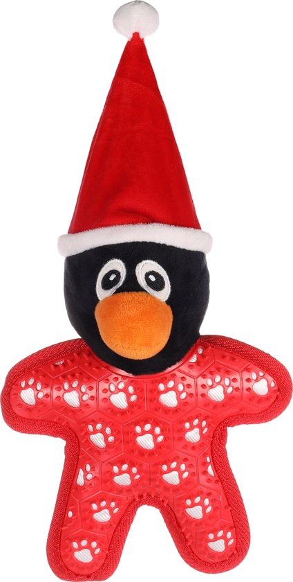 Flamingo Dylo - Speelgoed Honden - Kerst Hs Dylo Pinguin Zwart 19x11,5x37cm - 1st - 137050 - 1st