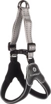 Flamingo - Flamingo Hilka Easy - Harnas Honden - Easy Harnas Hilka Zwart Xxs 25-35cm 15mm - 1st - 138121 - 1st - 1pce
