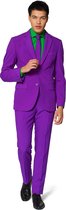 OppoSuits Purple Prince - Mannen Kostuum - Paars - Feest - Maat 52