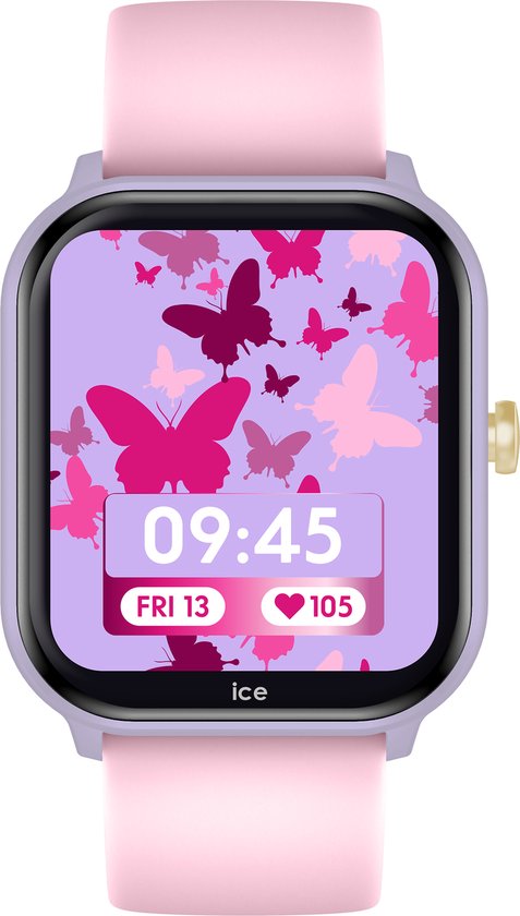 Ice Watch Ice Smart Junior 2.0 - Violet - Pink 022799 Montre - Siliconen - Rose - Ø 38 mm