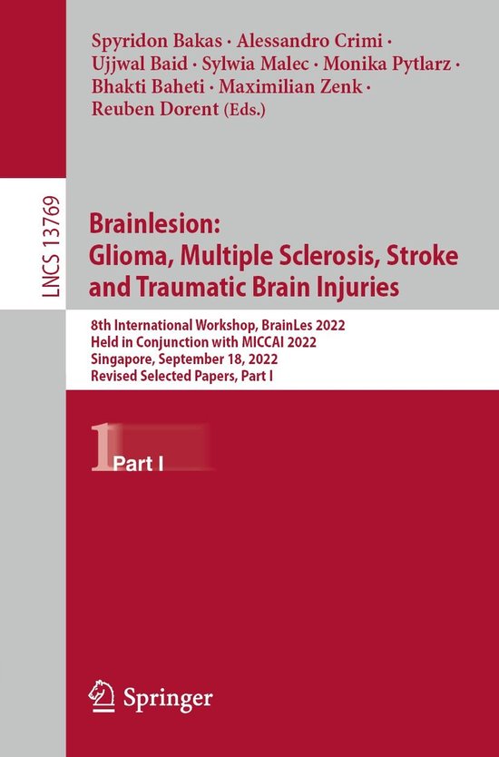 Springer Nature Proceedings Computer Science 1 - Brainlesion ... - cover