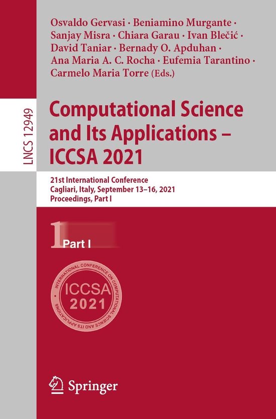 Springer Nature Proceedings Computer Science 1 - Computation ... - cover
