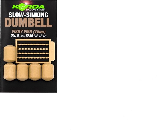 Korda Slow Sinking Dumbell Fish Fish - 16mm van Korda — afbeelding 3