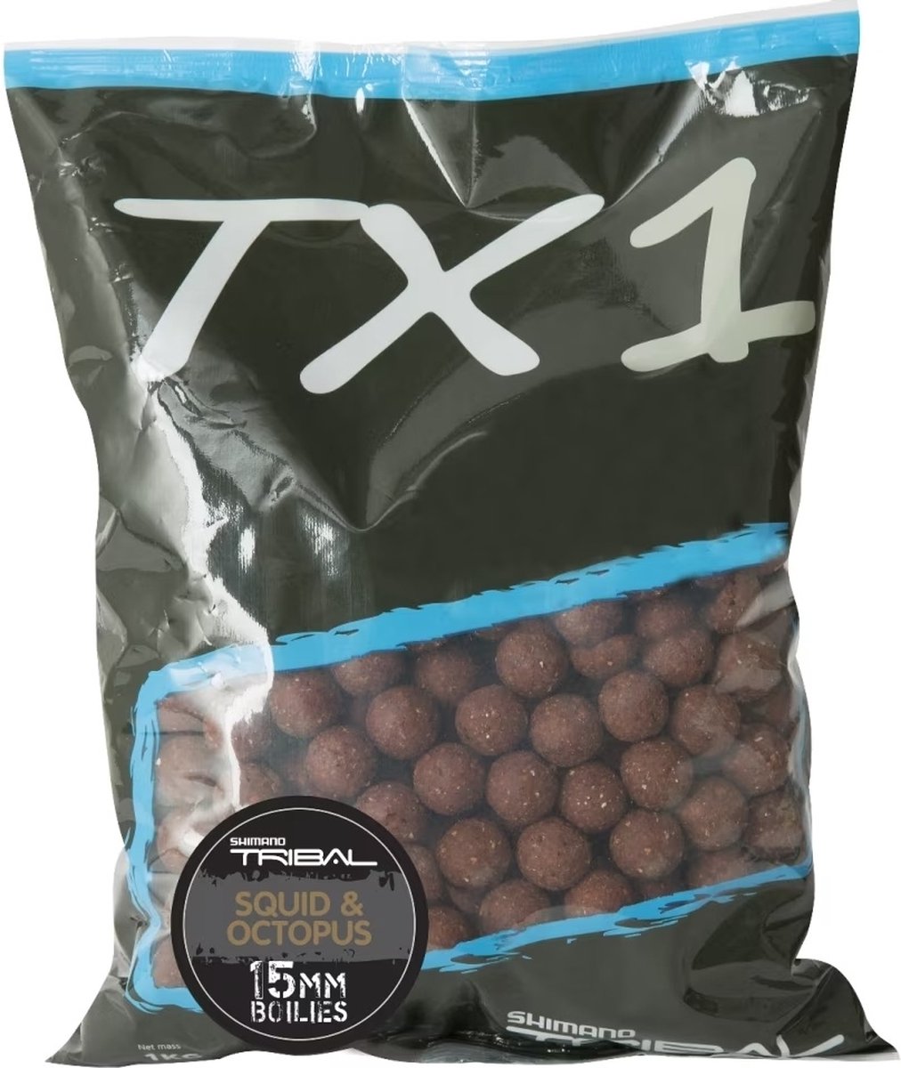 Shimano TX1 Squid & Octopus Boilie 15mm 5 kg