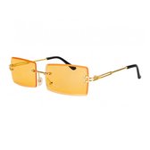 Lunettes de soleil rectangulaires - Lunettes Festival - Lunettes Rave - Lunettes - Accessoires Fête du Roi - Oranje