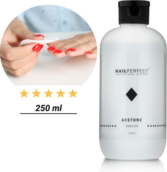 GUAPÀ® Aceton 250 ml | Pure Acetone | Nagellak Gellak Acryl BIAB verwijderen | Nepnagels en Nagellijm verwijderen | Nail Remover | Remover Foils Nails