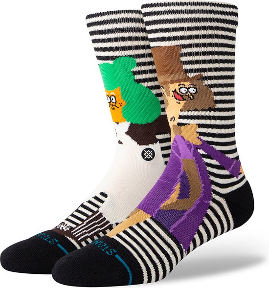 Stance casual sokken oompa loompa multi (Willy Wonka) - 38-42
