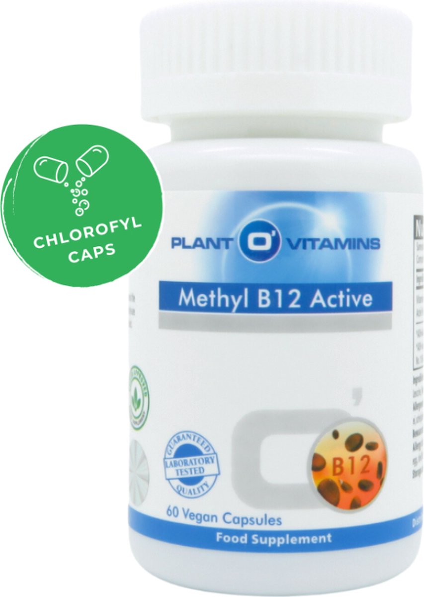 Goedkoopste Methyl B12 Active Plantovitamins 60 Capsules