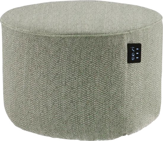 Cosipouf Comfort Green 60x40cm - 3 Warmtestanden - Wasbare poefhoes - Inclusief oplaadbare batterij en adapter