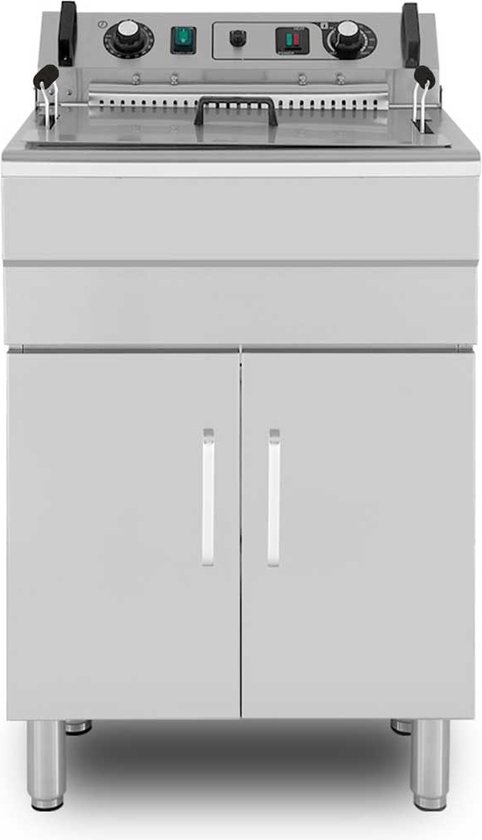 HCB Friteuse - 10,5 liter - 230V - RVS - Horeca Online Store