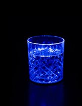 New Age Devi - Dessous de verre moderne à lumière LED bleue - Siècle des Lumières d'ambiance pour les aliments et les boissons devient Dessous de verre moderne à lumière bleue LED - Siècle des Lumières d'ambiance pour les aliments et les boissons