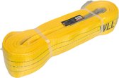 Konvox Hijsband met lussen geel 3 ton 6m