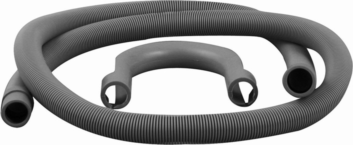 Nedco PVC Afvoerslang met bocht - 19 mm-22 mm 2.5 m